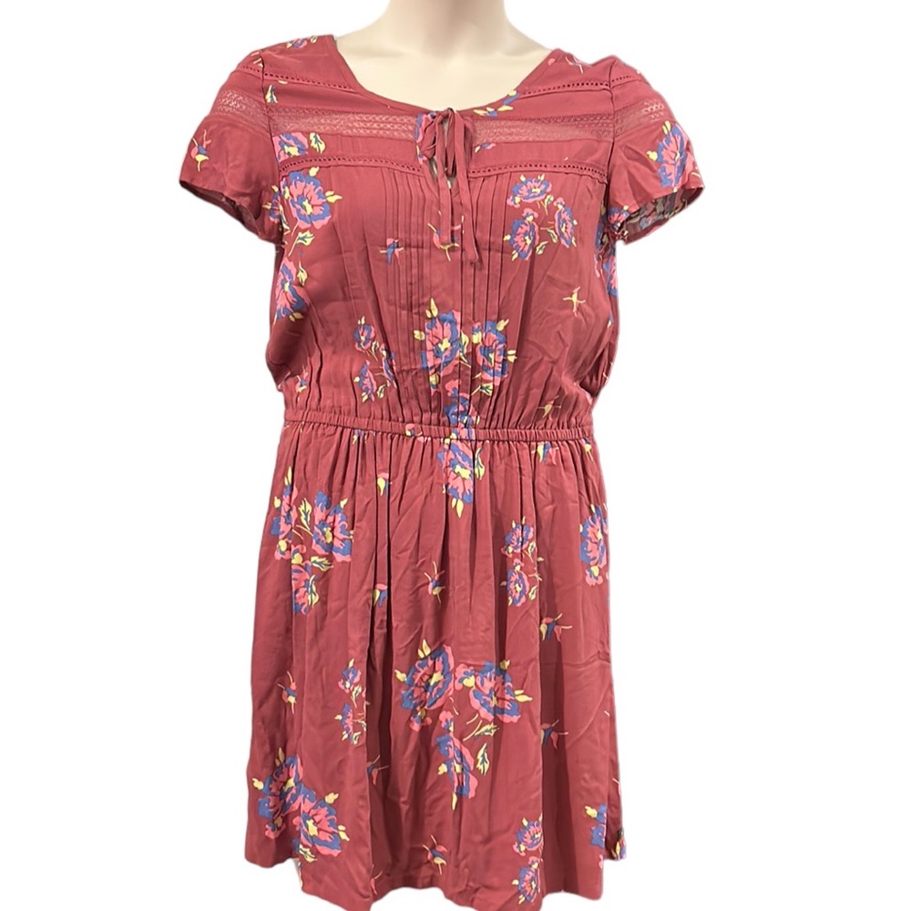 Matilda Jane Floral Short Sleeve Dress Ladies Size Med